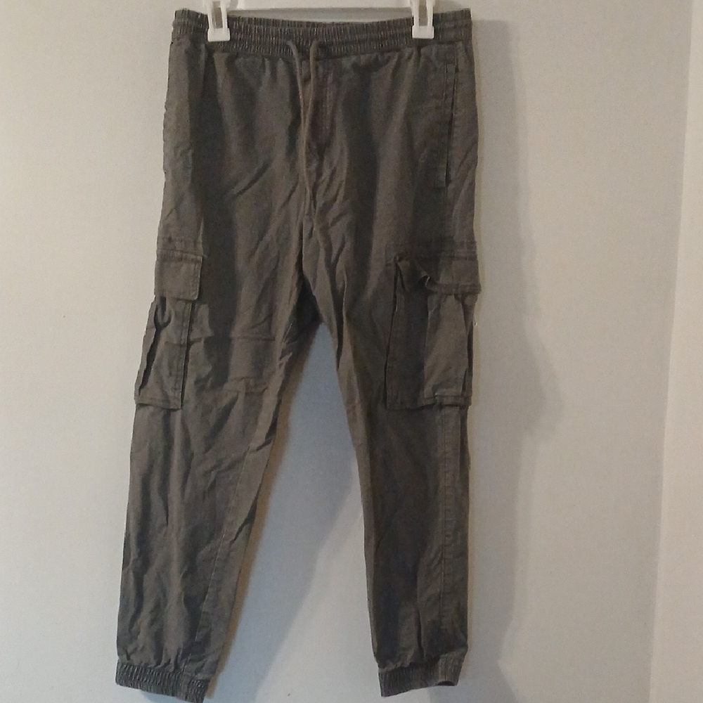 Goodfellow & Co Gray Cargo Pants Relaxed Fit
